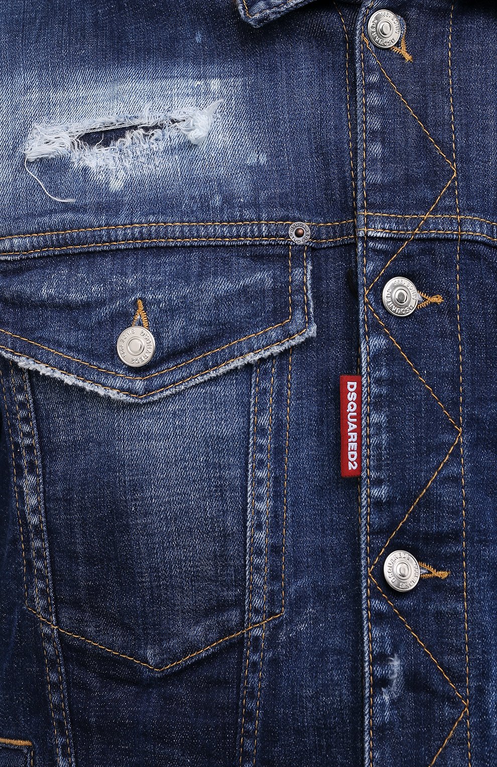 Джинсовая куртка DSQUARED2, арт. S74AM1172/S30342, фото 5