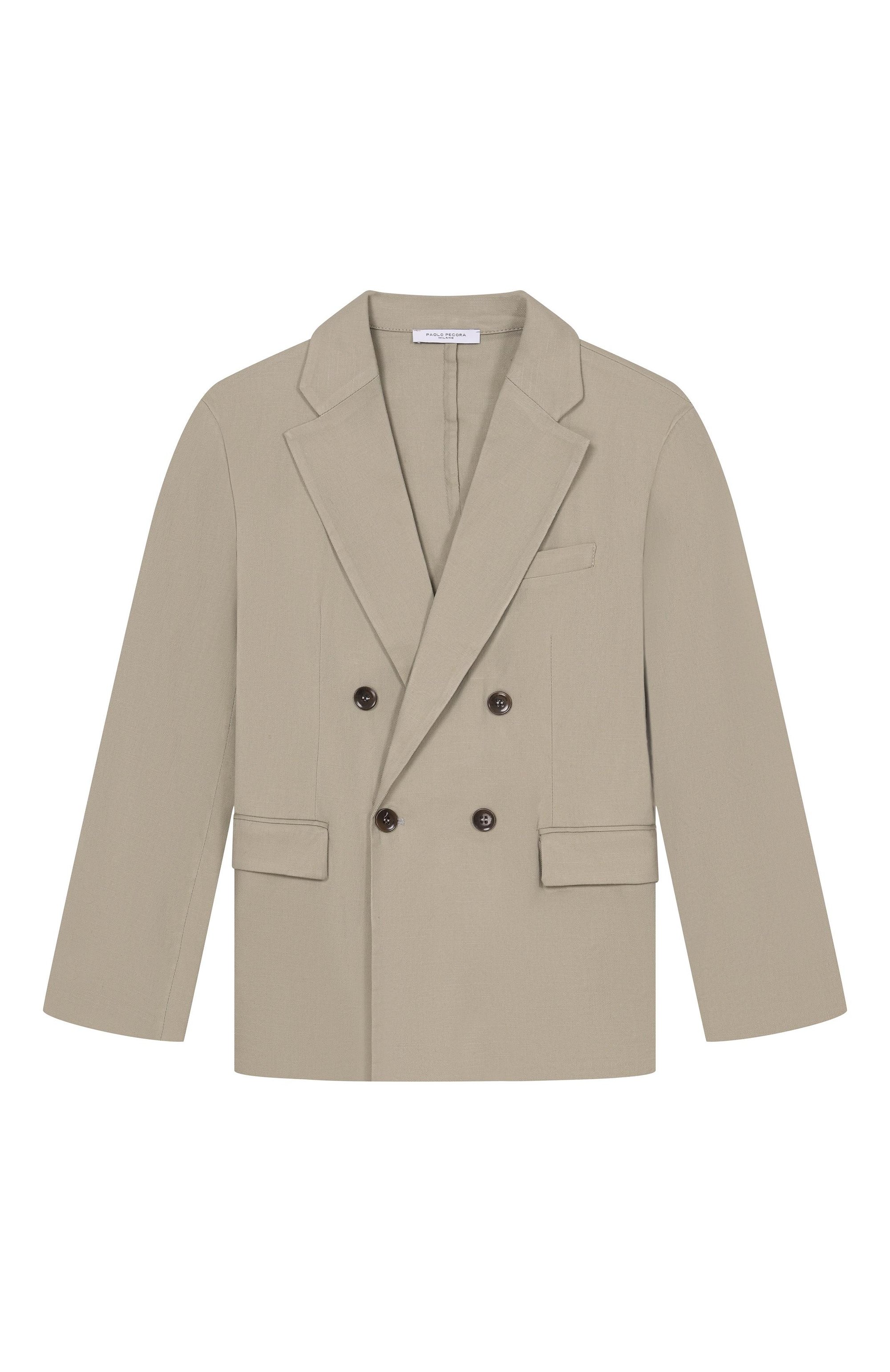 Пиджак из вискозы и льна PAOLO PECORA MILANO, арт. PP4185, фото 1