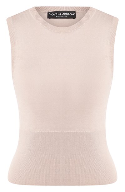 Женский шелковый топ DOLCE & GABBANA, арт. FX764T/JASKI