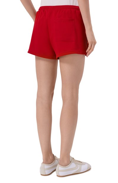 Шорты SPORTY AND RICH красного цвета по цене 24300 руб., арт. SH061710326RE33, фото 4 Шорты SPORTY AND RICH, арт. SH061710326RE33, фото 4