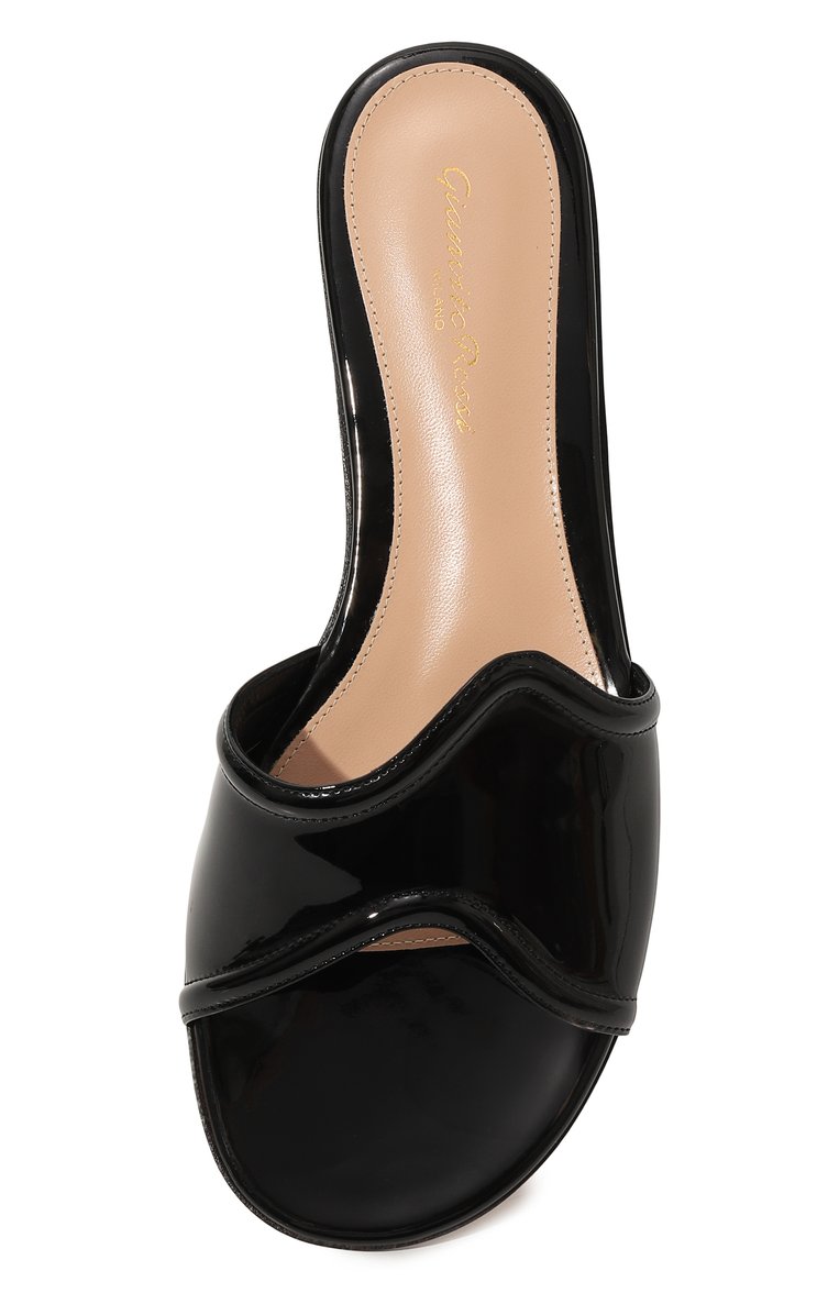 Кожаные шлепанцы GIANVITO ROSSI, арт. G15060.05CU0.VERNER0, фото 1