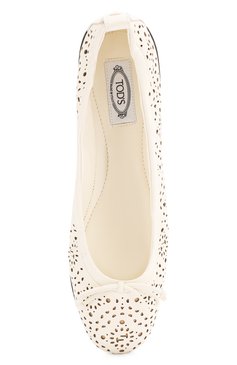 Кожаные балетки TOD’S, арт. XXW12C0CK10NGD, фото 1