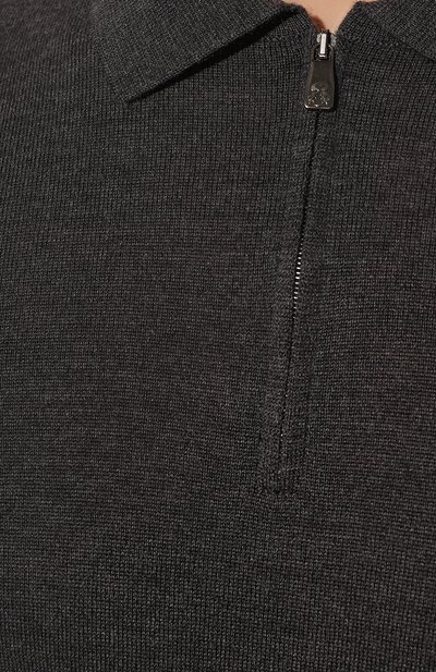 Шерстяное поло CORNELIANI, арт. 92M50F-3825100, фото 5
