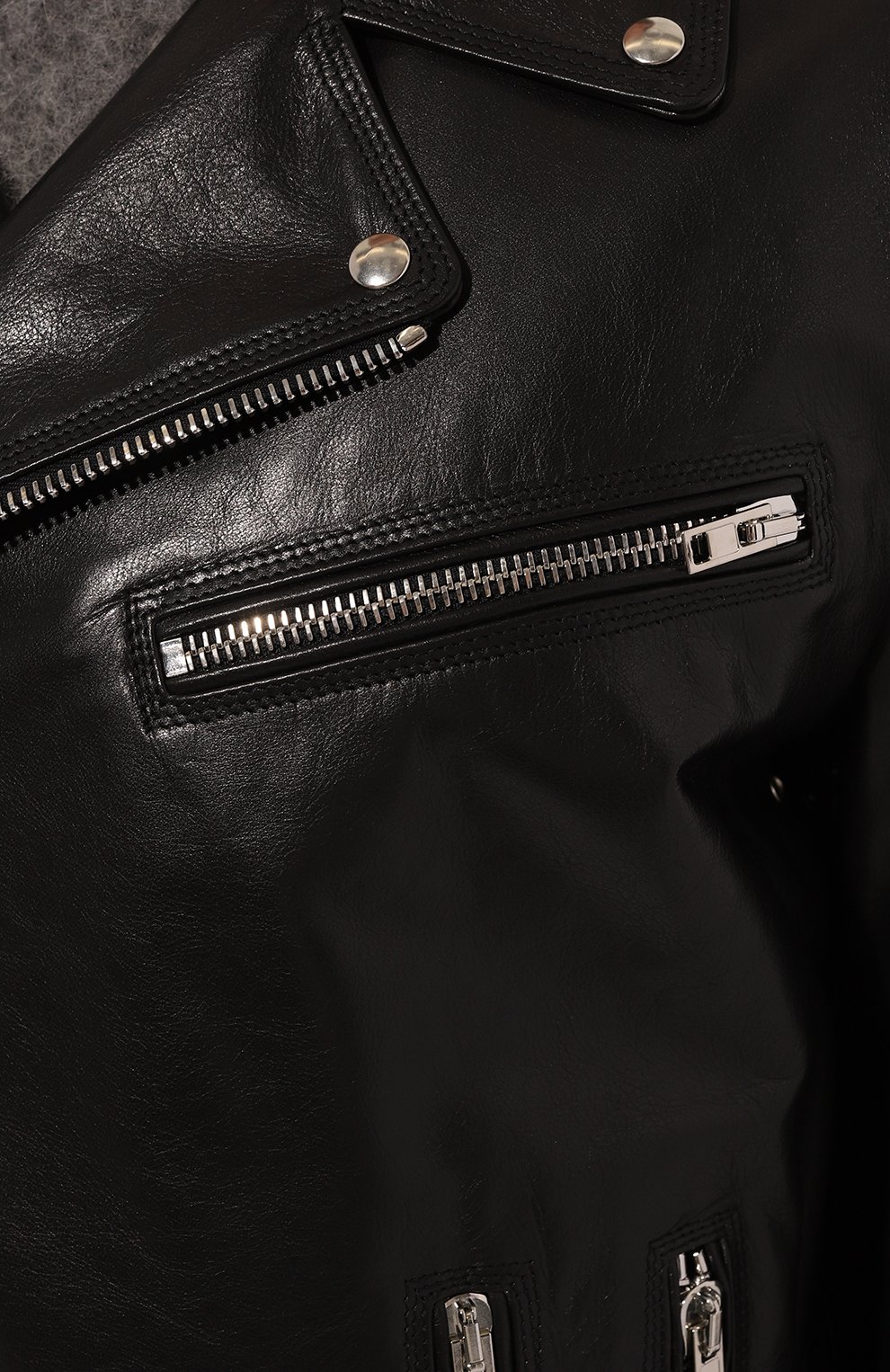 Кожаная куртка ISABEL BENENATO, арт. UL11F24, фото 5