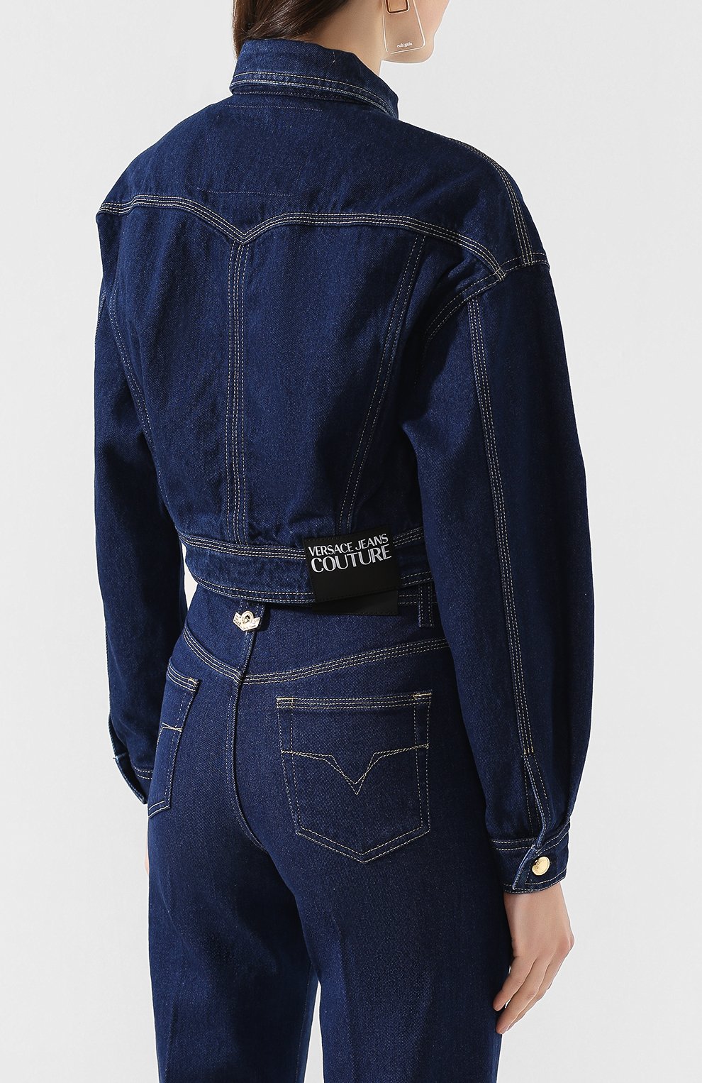 Джинсовая куртка VERSACE JEANS COUTURE, арт. C0HVA96I-VDP416/A0954, фото 4