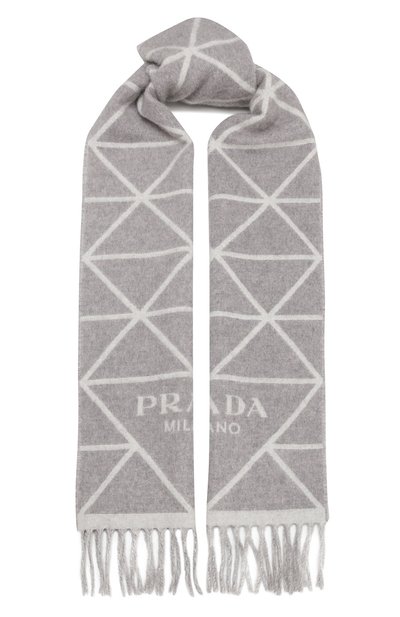 Кашемировый шарф PRADA, арт. 2FS013-2D3G-F0N8C-OOO, фото 1