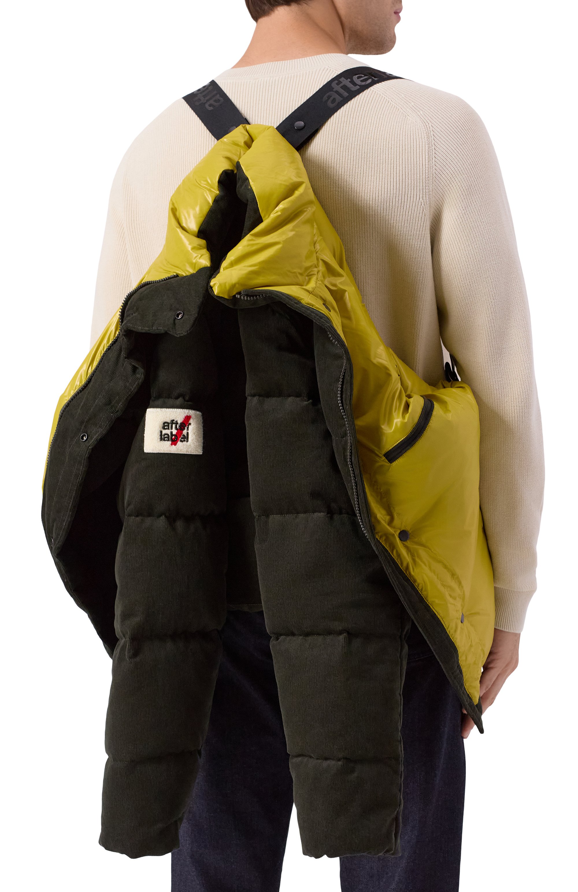 Вельветовый пуховик AFTER LABEL, арт. CHAM0NIX/TP312, фото 6