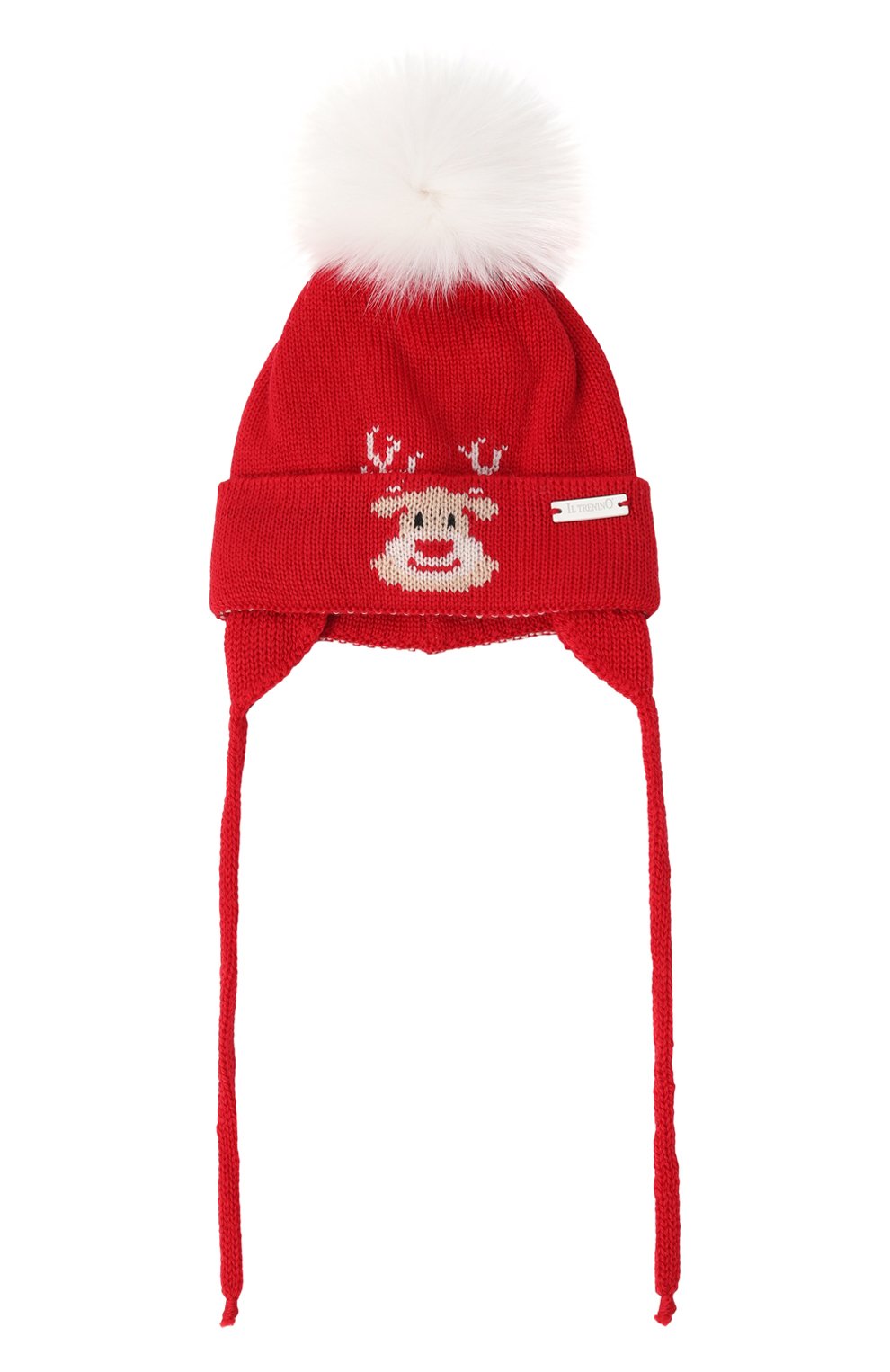 Шерстяная шапка IL TRENINO, арт. XM 4965-B/3M-12M, фото 1