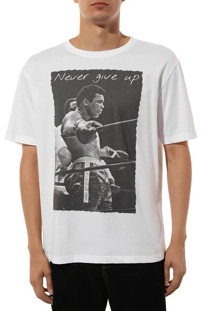 Хлопковая футболка BISIBIGLIO, арт. ALI NEVER RING, фото 3