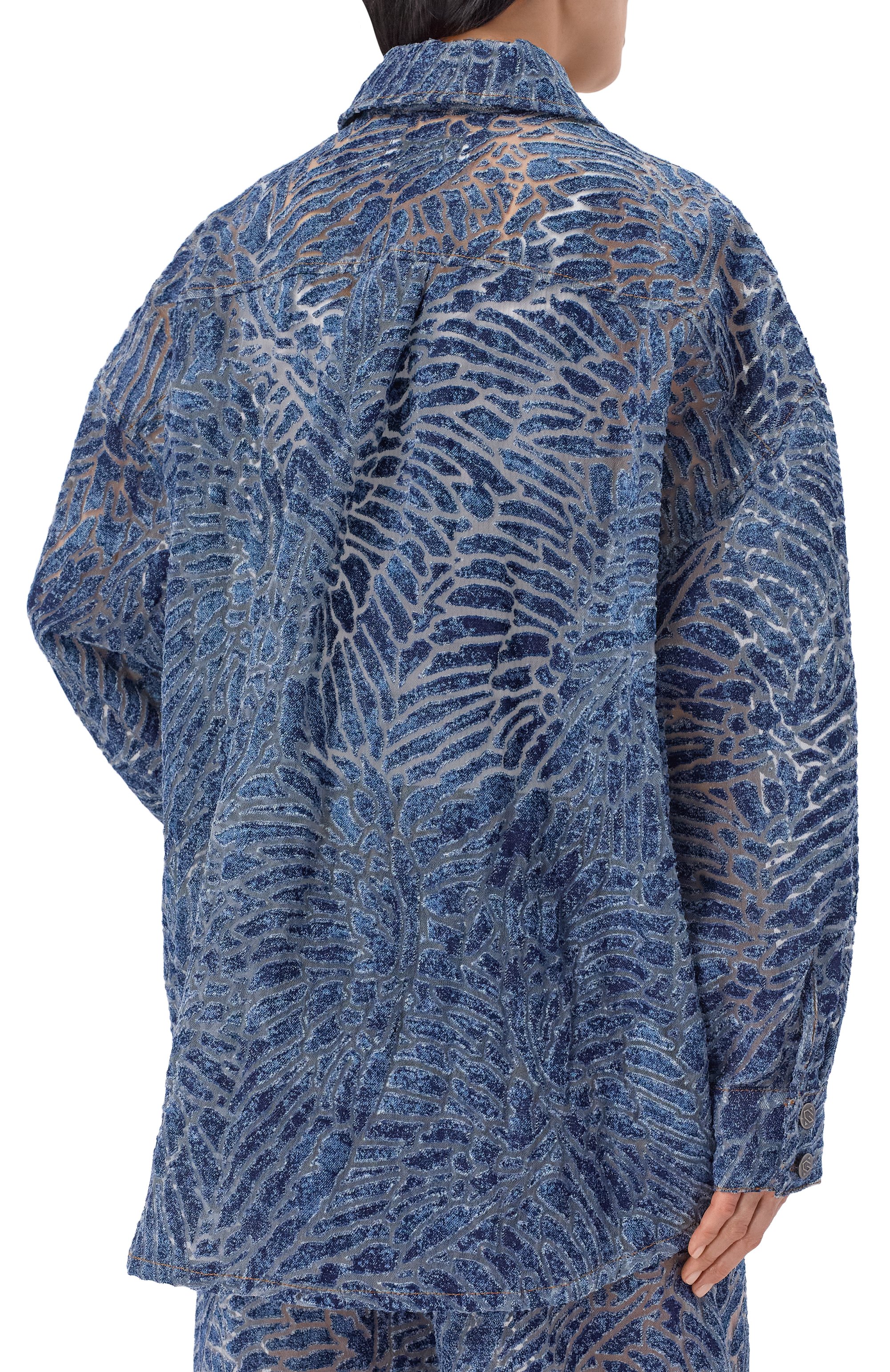 Джинсовая рубашка GIUSEPPE DI MORABITO, арт. 06PSED168D 16319, фото 4