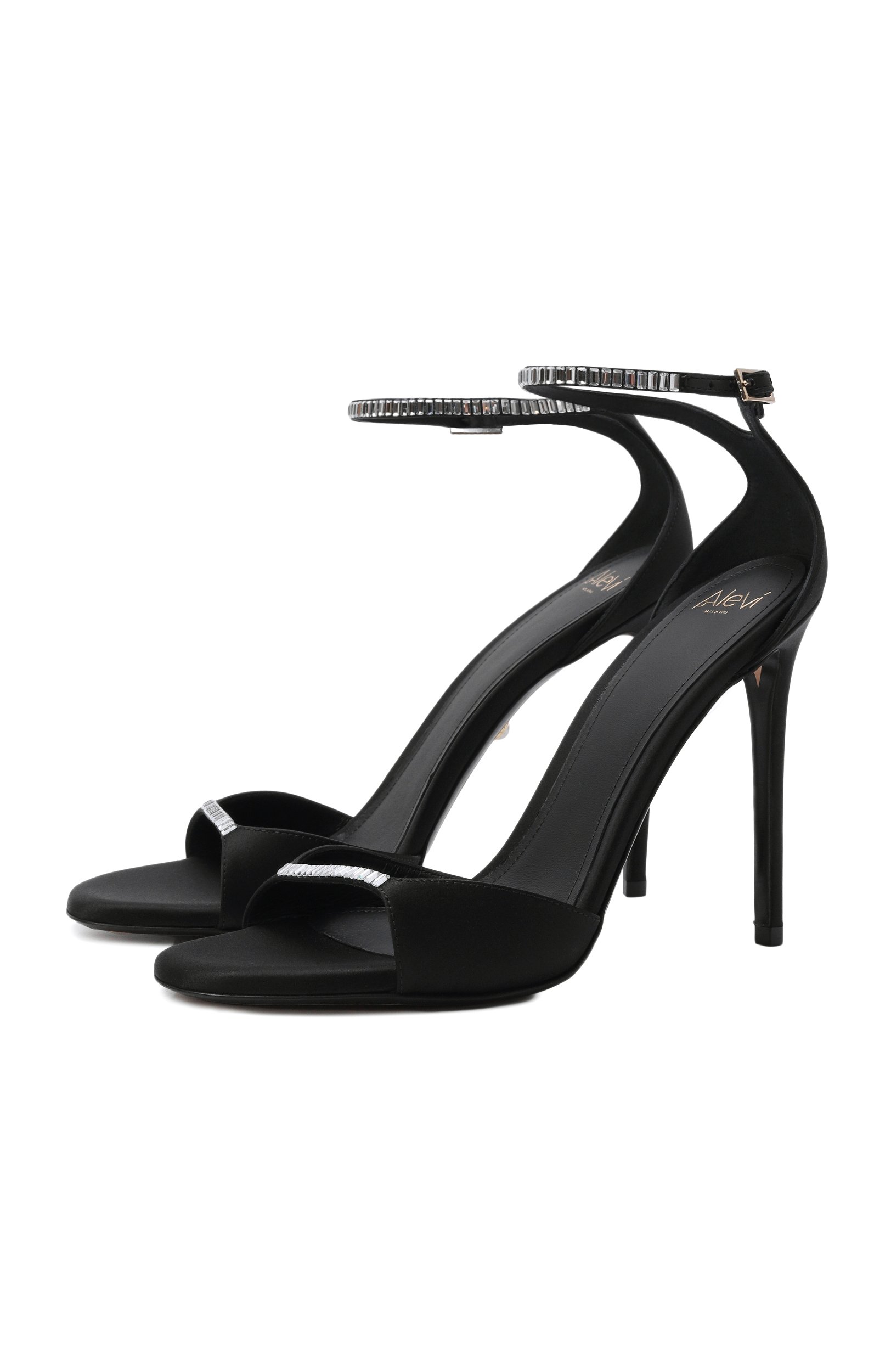 Атласные босоножки ninel xtal 110 ALEVI MILANO, арт. L27WC003.U.0222997/SATIN, фото 1
