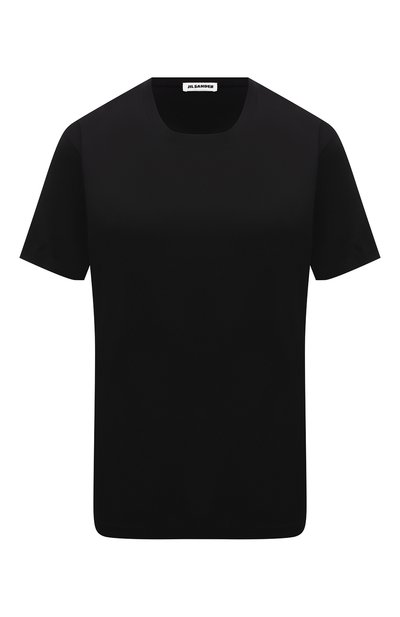 Женская хлопковая футболка JIL SANDER, арт. JSCU705002-WU247608