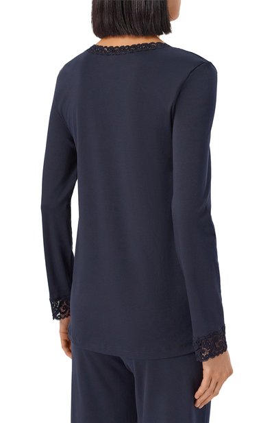 Хлопковая пижама HANRO, арт. 077041, фото 4