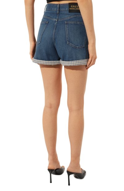 Джинсовые шорты GUCCI, арт. 683732 XDBV7, фото 4