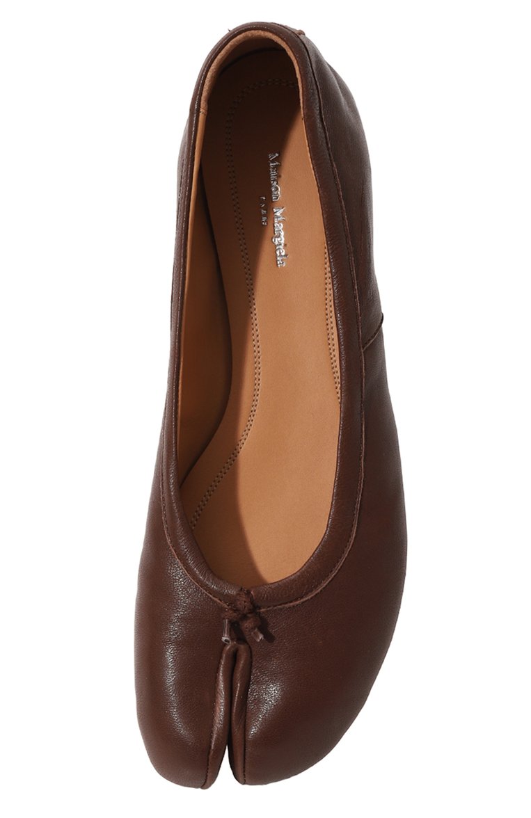Кожаные балетки MAISON MARGIELA, арт. S58WZ0042/P3753, фото 6