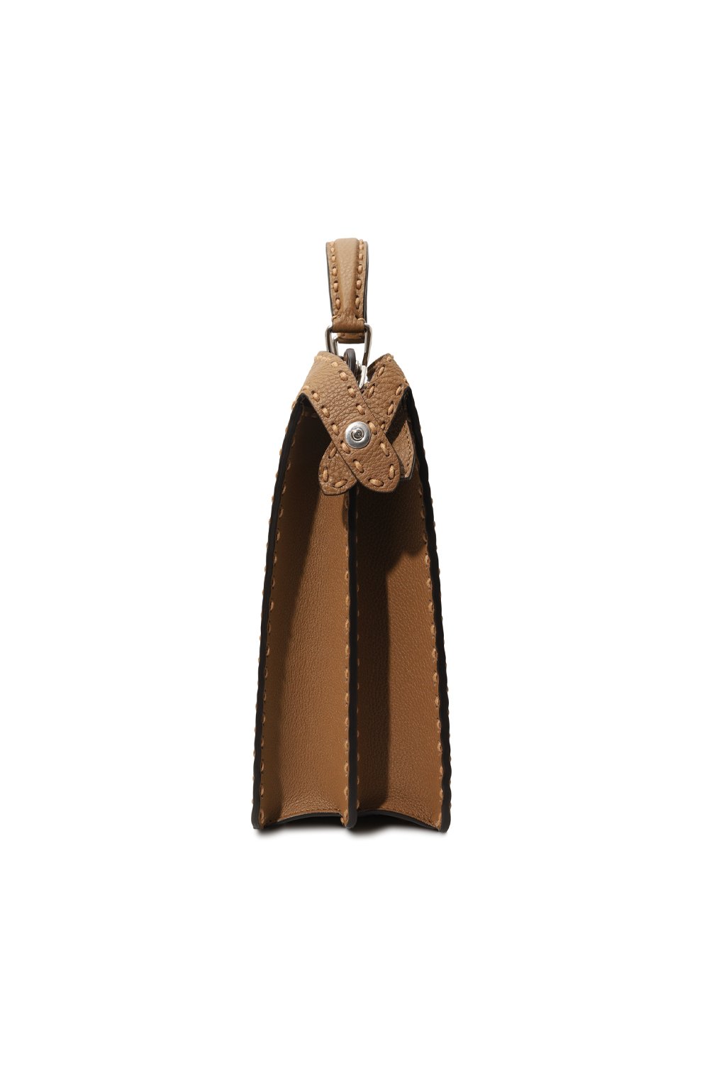 Сумка peekaboo FENDI светло-коричневого цвета по цене 648000 руб., арт. 7VA529 ARK0, фото 4 Сумка peekaboo FENDI, арт. 7VA529 ARK0, фото 4