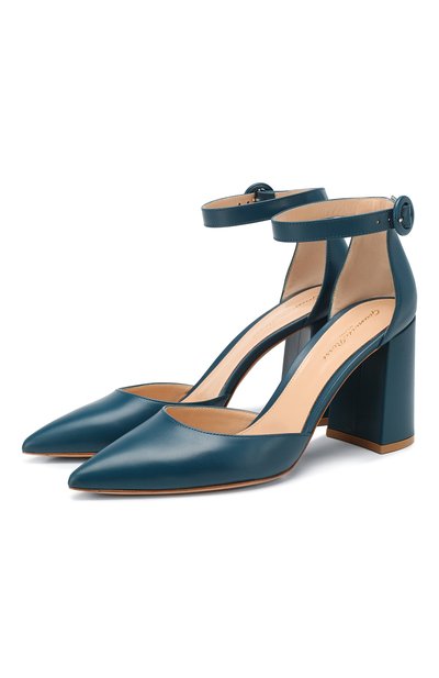 Кожаные туфли judy GIANVITO ROSSI, арт. G40181.85RIC.VITPERI, фото 1