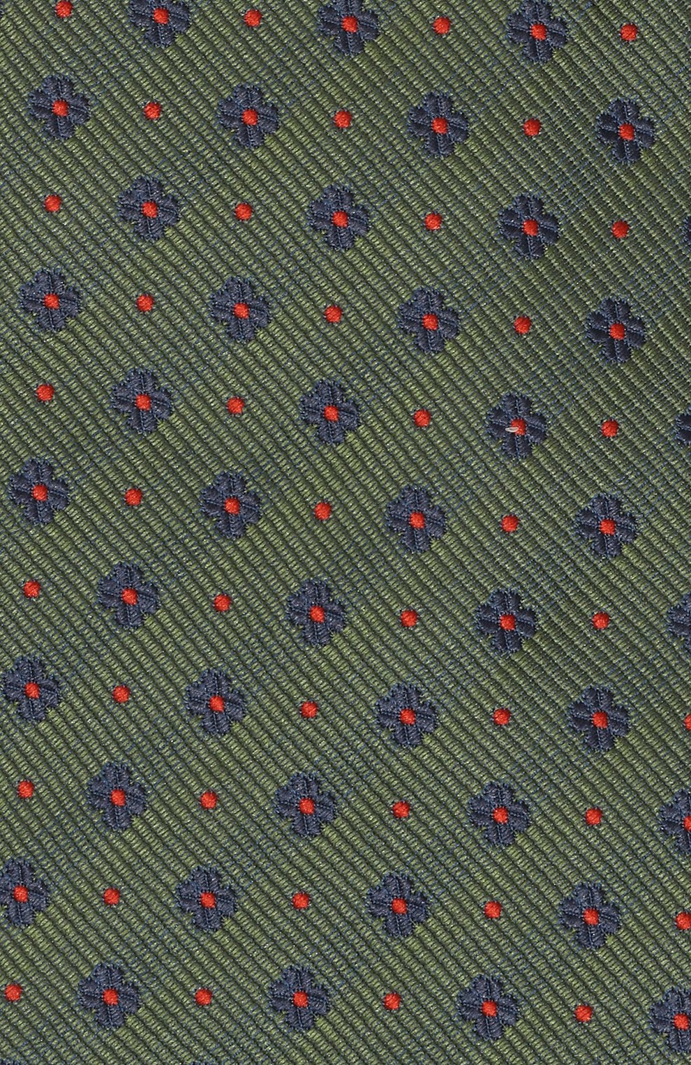 Шелковый галстук BROUBACK хаки цвета по цене 6795 руб., арт. TIE 8CM/SS24, фото 4 Шелковый галстук BROUBACK, арт. TIE 8CM/SS24, фото 4