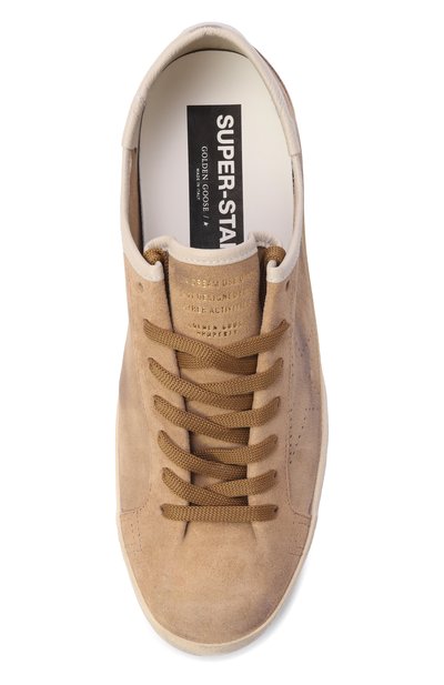 Замшевые кеды super-star GOLDEN GOOSE DELUXE BRAND, арт. GMF01077.F008593, фото 5
