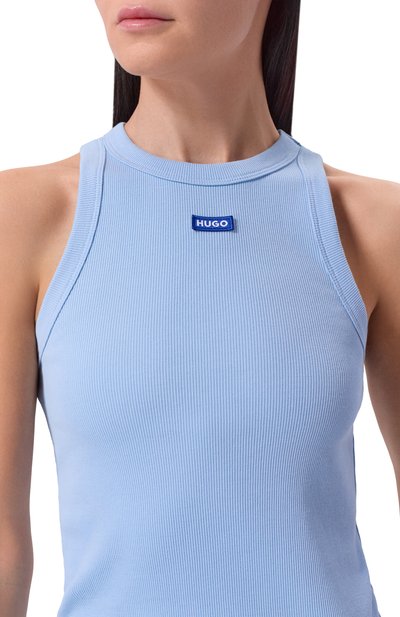 Хлопковая майка HUGO BLUE, арт. 50508857, фото 5