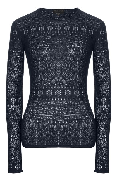 Женский хлопковый пуловер GIORGIO ARMANI, арт. GW004187/AF29368