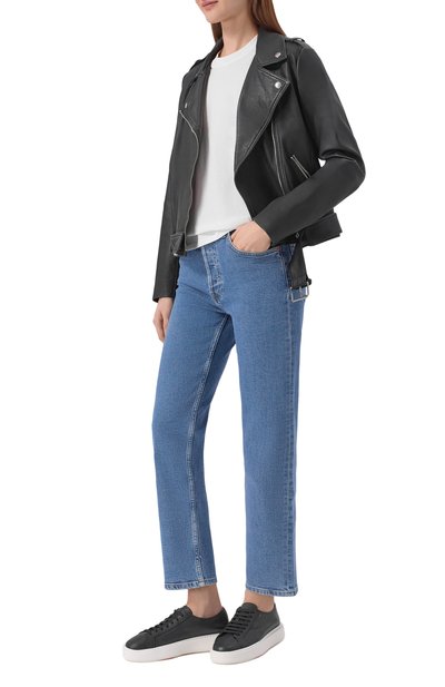 Кожаные кеды SANTONI, арт. WBCG61322BARCDYI, фото 3