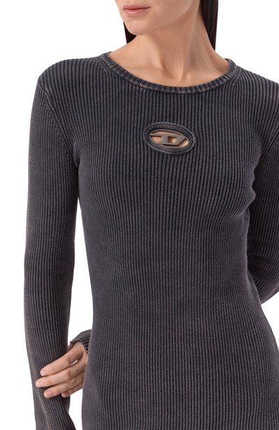 Хлопковое платье DIESEL, арт. A21699/0AKBQ, фото 4