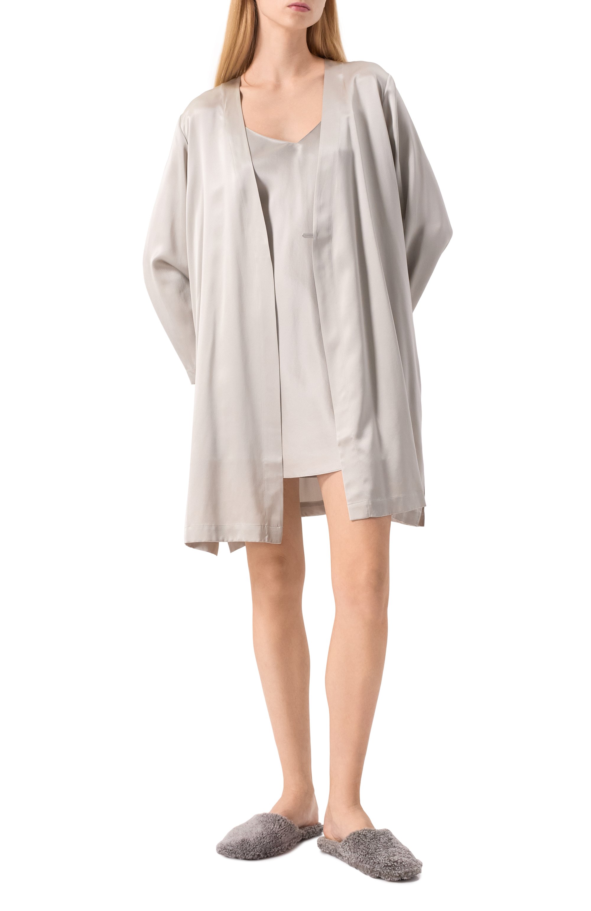 Шелковый халат LUNA DI SETA, арт. VLST08009, фото 2