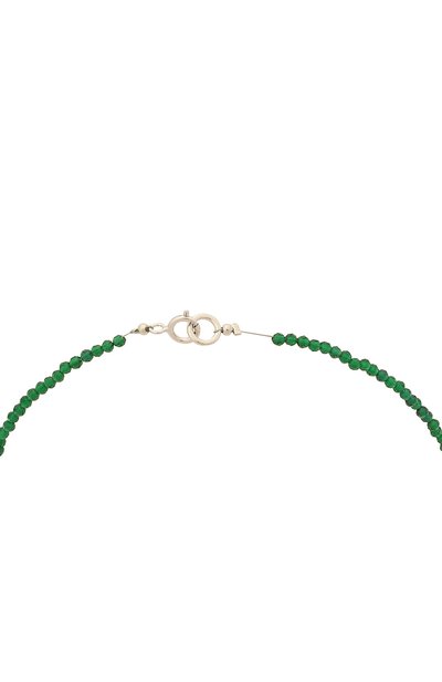 Ожерелье surfer's babe с хризопразом MOONKA, арт. sb-nl-ch, фото 4