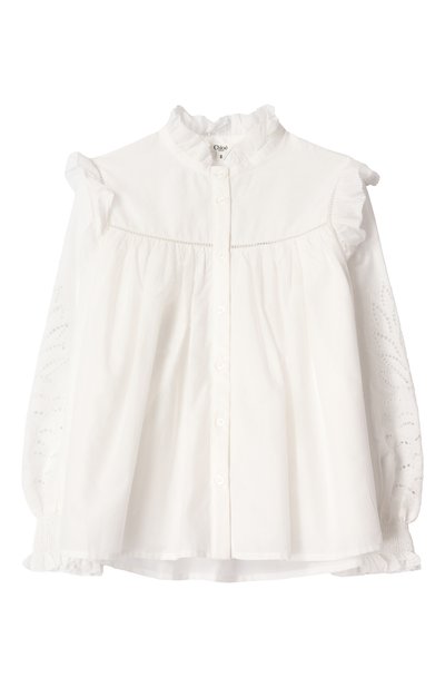 Хлопковая блузка CHLOÉ, арт. C20471