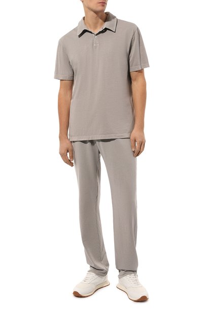 Хлопковые брюки JAMES PERSE, арт. MXA1352/FOG, фото 2