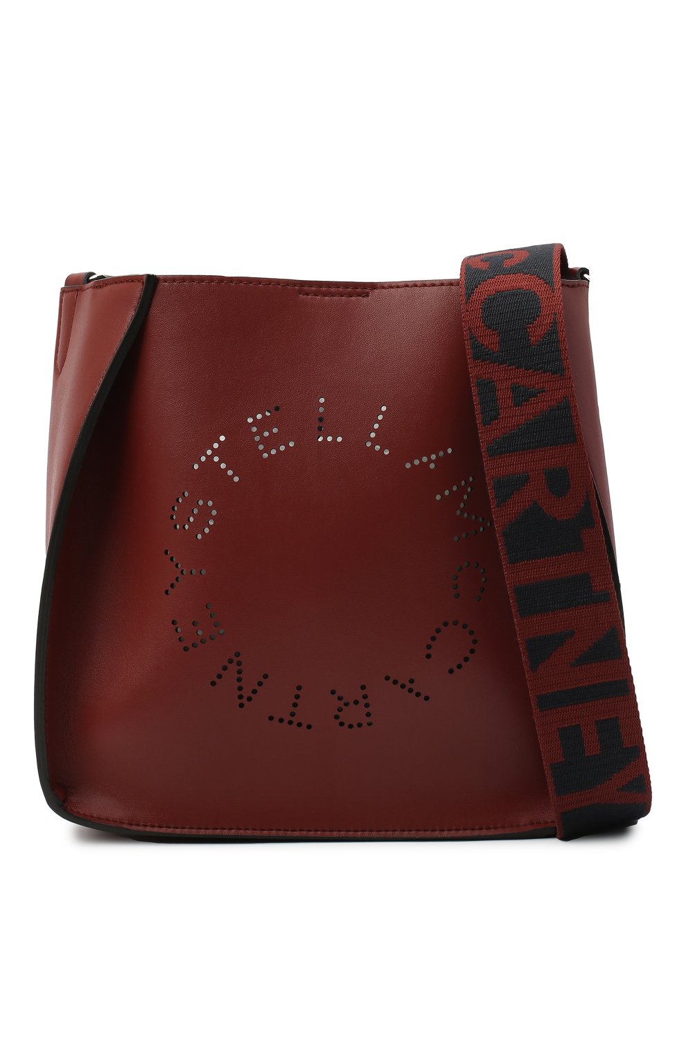 Сумка stella logo mini STELLA MCCARTNEY красного цвета по цене 105500 руб., арт. 700073/W8542, фото 5 Сумка stella logo mini STELLA MCCARTNEY, арт. 700073/W8542, фото 5