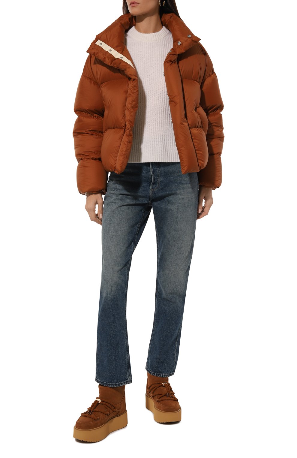 Пуховик MORDECAI оранжевого цвета по цене 123000 руб., арт. 24A96MRD01A, фото 2 Пуховик MORDECAI, арт. 24A96MRD01A, фото 2