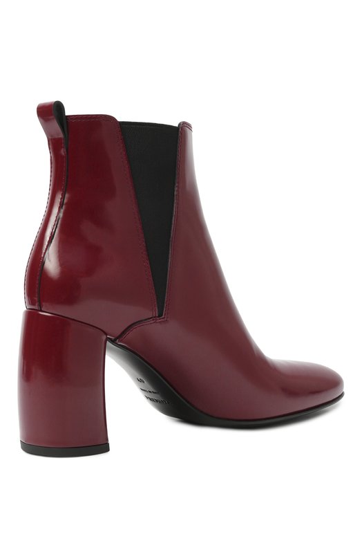 Кожаные ботильоны Premiata M7133/MARIL Бордовый  M7133/MARIL Фото 5