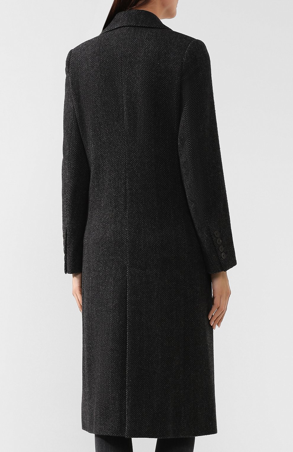 Шерстяное пальто ANN DEMEULEMEESTER черного цвета по цене 103000 руб., арт. 1902-1102-P-197-099, фото 4 Шерстяное пальто ANN DEMEULEMEESTER, арт. 1902-1102-P-197-099, фото 4