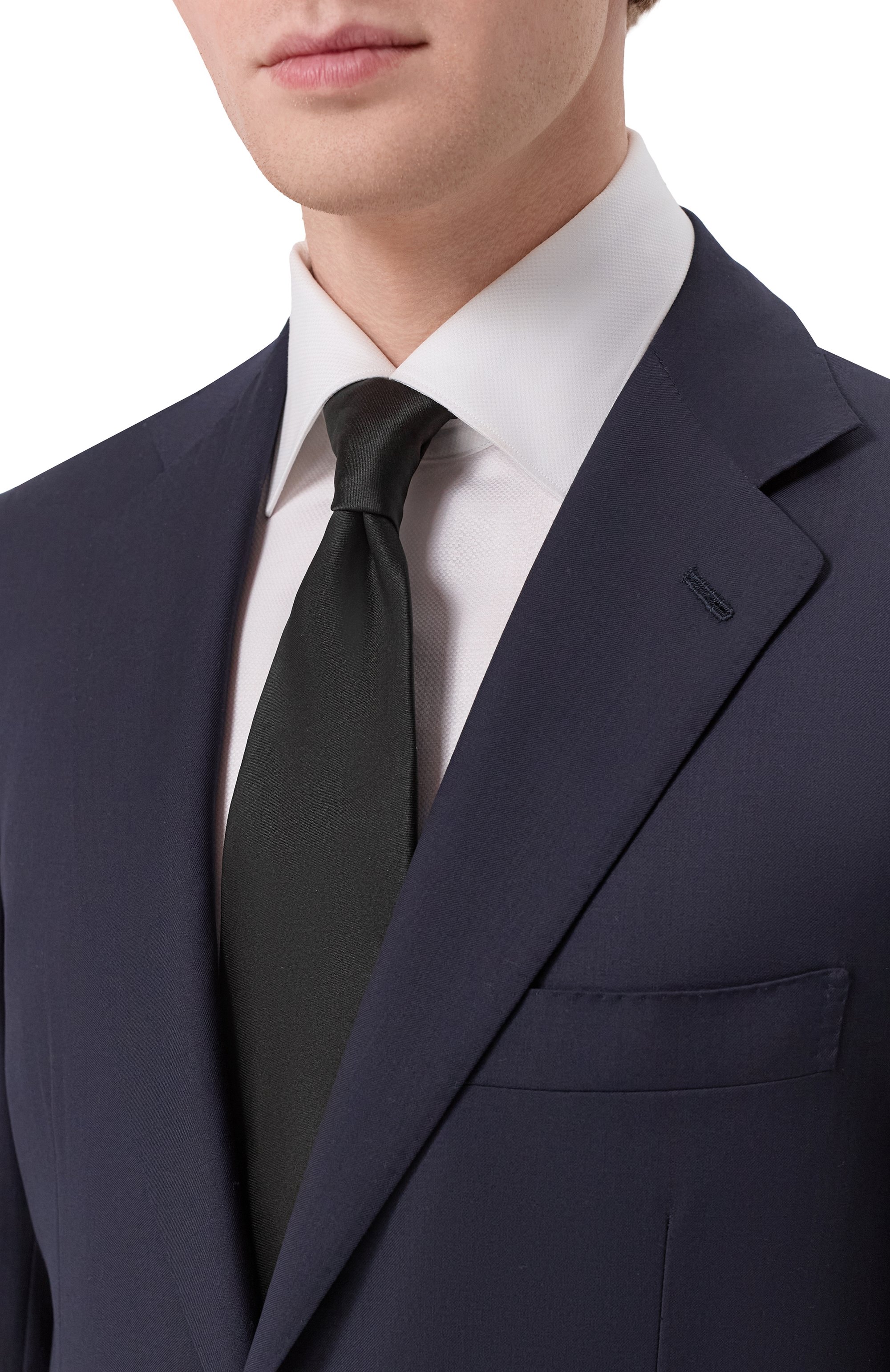 Шелковый галстук KITON, арт. UCRVKPC07201, фото 2