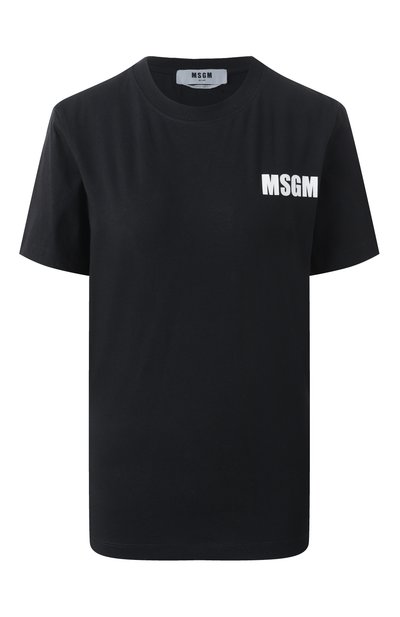 Женская хлопковая футболка MSGM, арт. 3441MDM104/237002