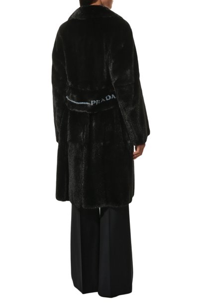 Шуба из норки PRADA, арт. 166543-L89-F0002-211, фото 4