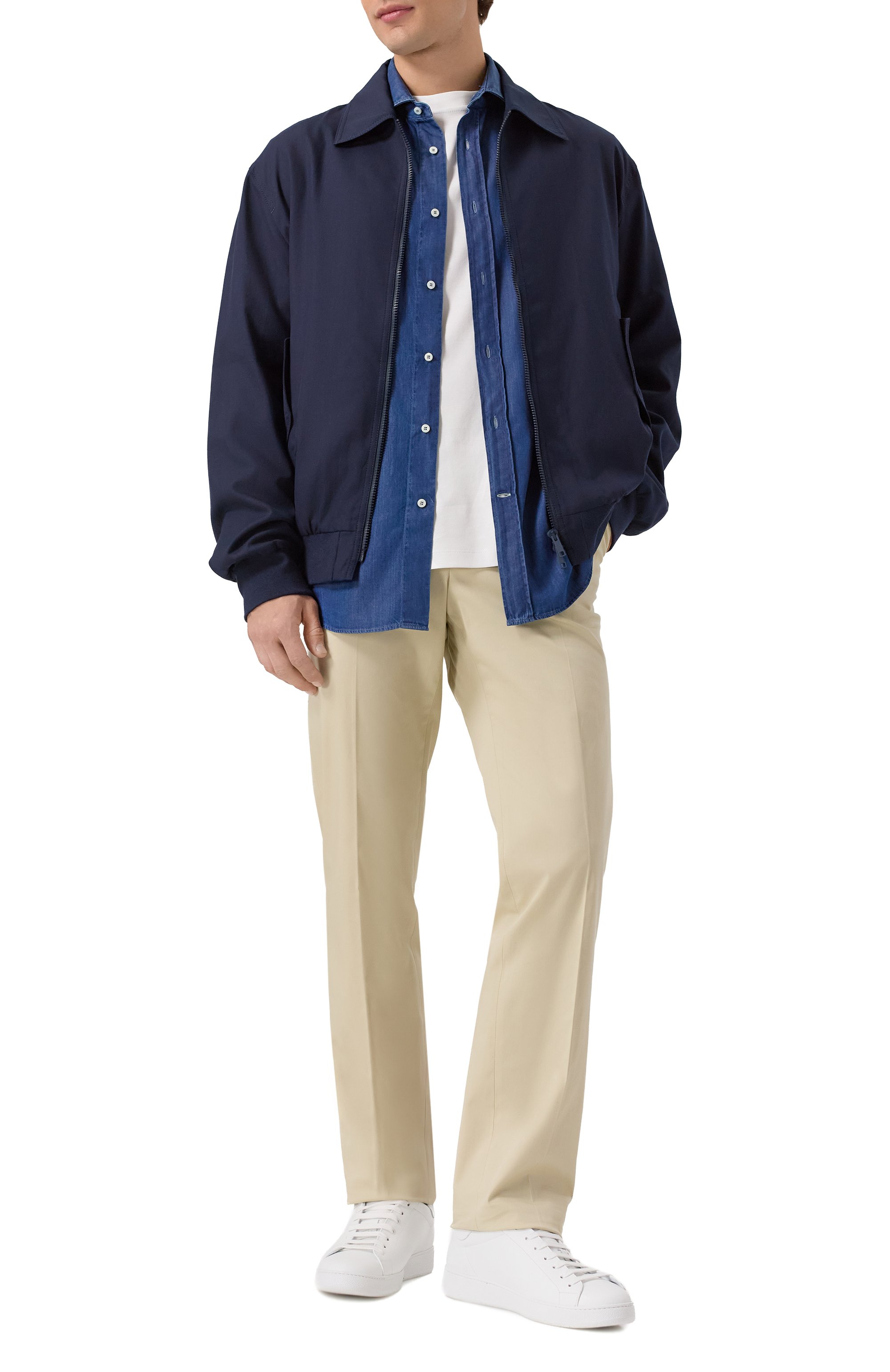 Джинсовая рубашка BRUNELLO CUCINELLI, арт. MR6831718, фото 2