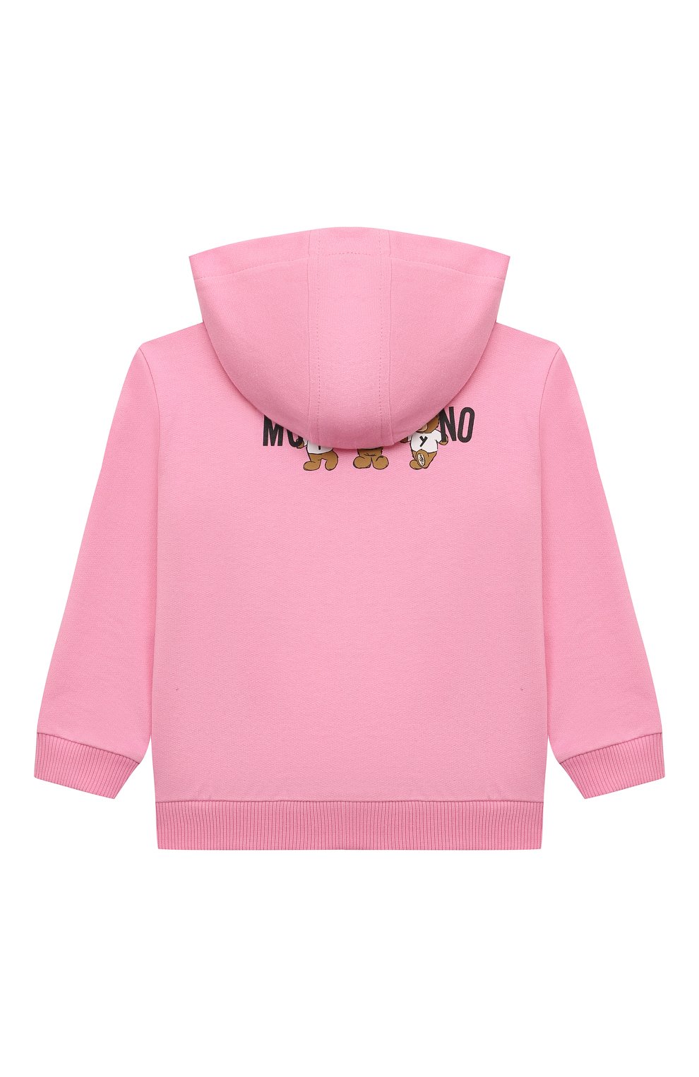 Комплект из толстовки и брюк MOSCHINO розового цвета по цене 16500 руб., арт. MUK04Y/LCA40, фото 3 Комплект из толстовки и брюк MOSCHINO, арт. MUK04Y/LCA40, фото 3