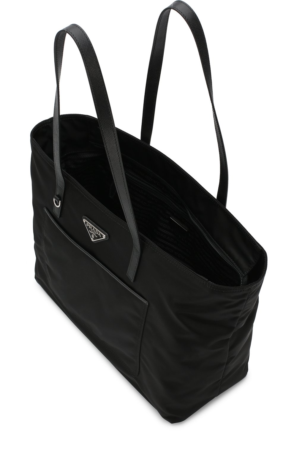 Сумка-шопер из текстиля PRADA, арт. 1BG052-V44-F0002-OOO, фото 4