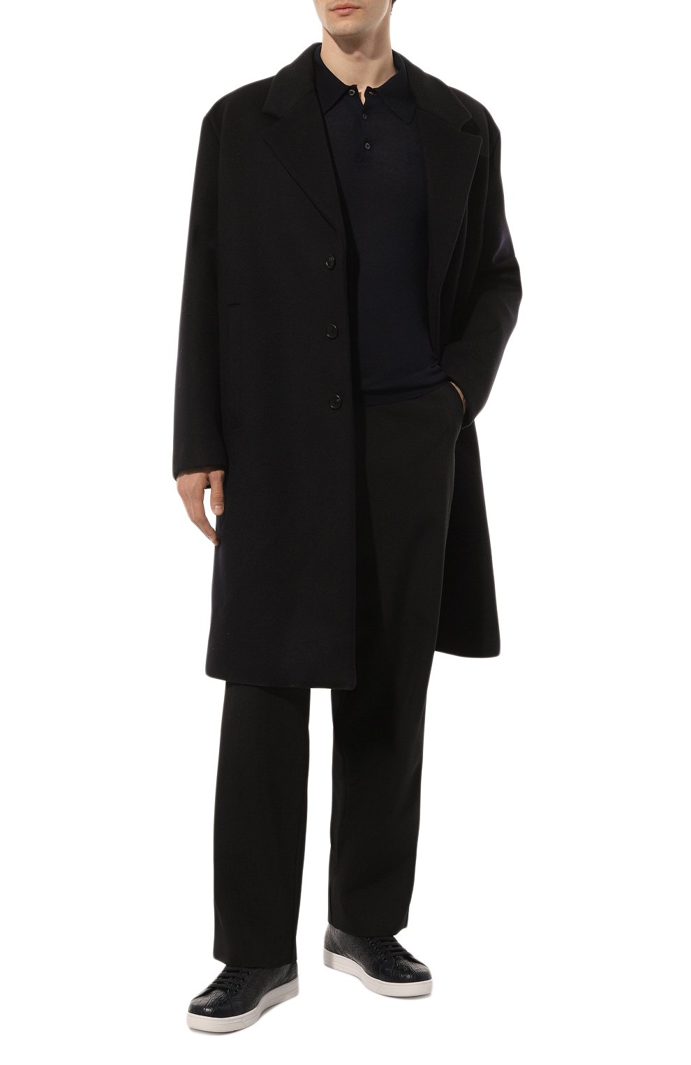 Кашемировое поло PRADA, арт. UMB191-1YFS-F0008-211, фото 2