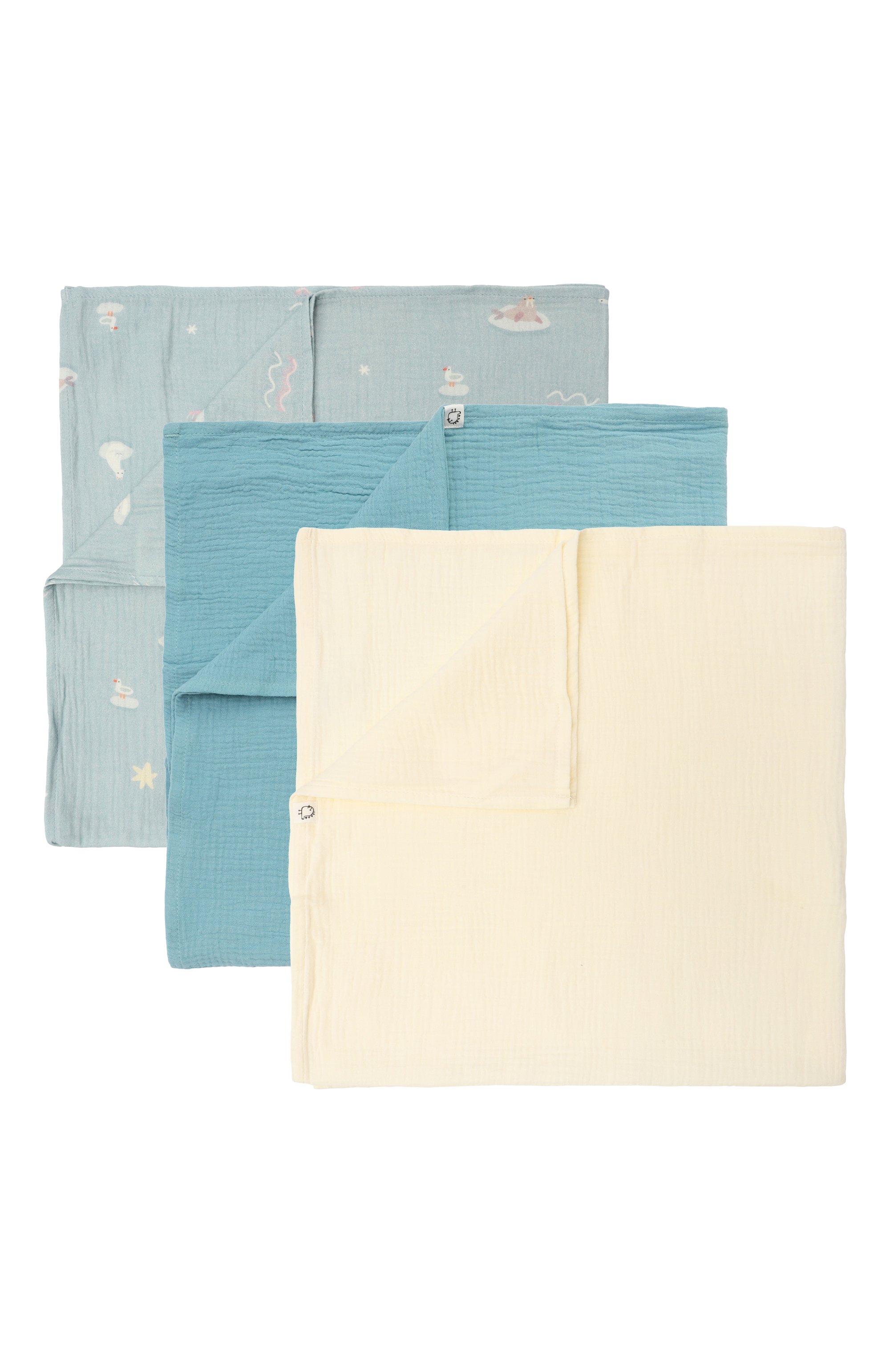 Комплект из трех пеленок BUBA KIDS, арт. BKMUSSW41, фото 1