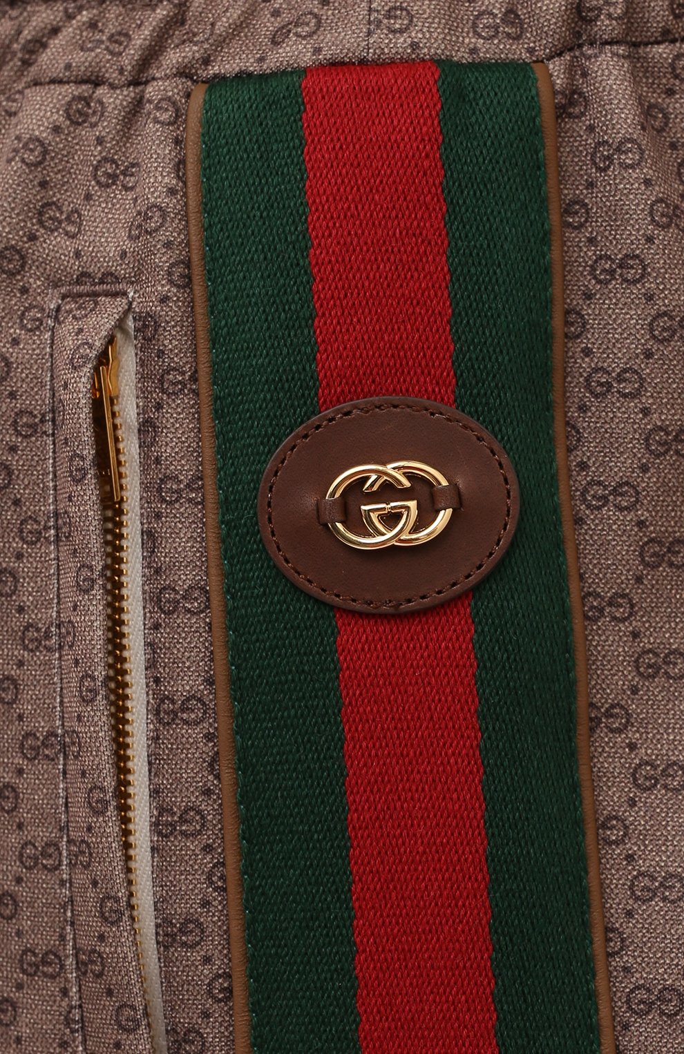 Шорты GUCCI коричневого цвета по цене 141120 руб., арт. 654762/XJDFB, фото 5 Шорты GUCCI, арт. 654762/XJDFB, фото 5