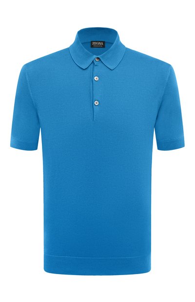 Мужская хлопковое поло ZEGNA, арт. UDC90A7/C32