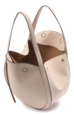 Женская сумка lin medium WANDLER белого цвета, арт. LIN BAG | Фото 4 (Материал: Натуральная кожа; Сумки-технические: Сумки top-handle; Размер: medium)