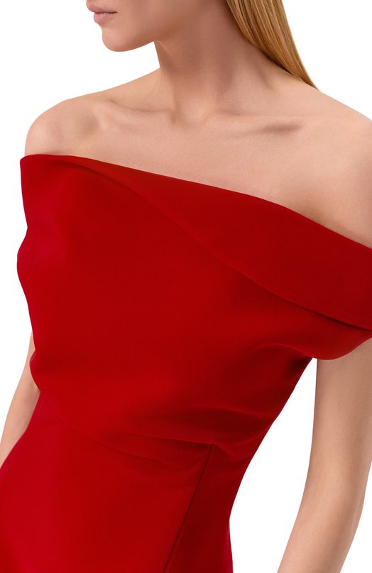 Шерстяное платье Magda Butrym 258925 Красный  258925 Фото 4