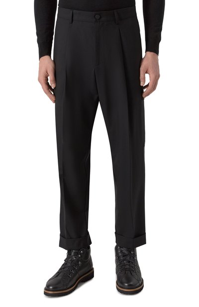 Шерстяные брюки-карго KITON, арт. UPKN024K0371109, фото 3