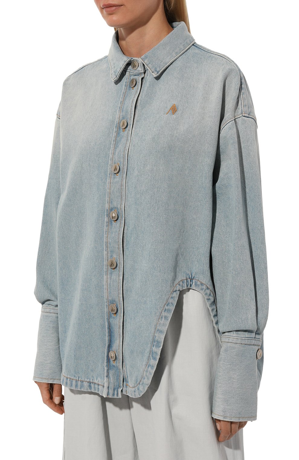 Джинсовая рубашка THE ATTICO, арт. 247WCB68, фото 3