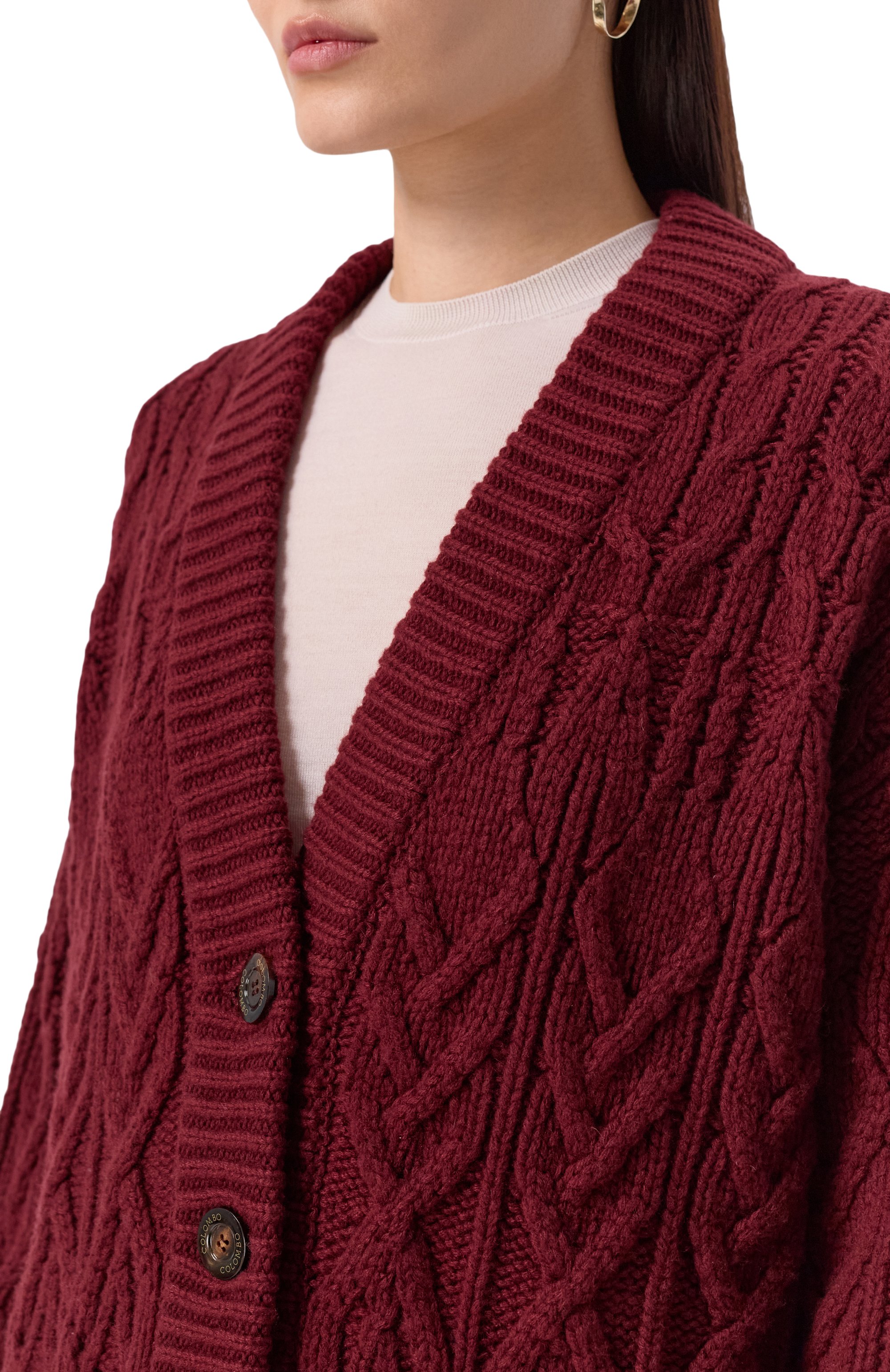 Кашемировый кардиган COLOMBO, арт. MA04321/1-1.8KC, фото 5